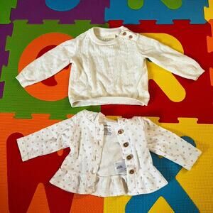 sweater and cardigan set